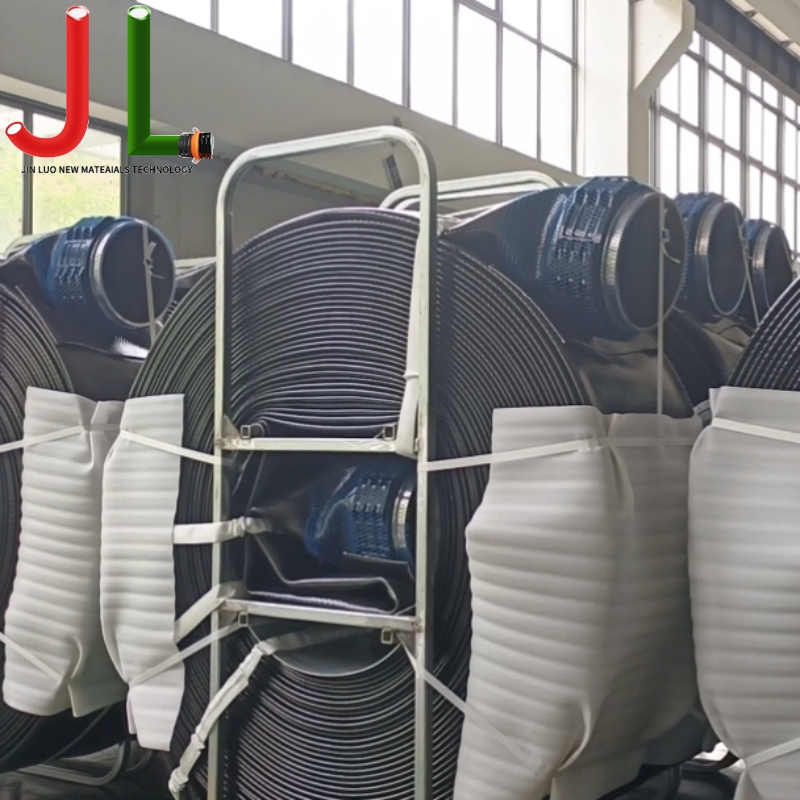 Tubo di drenaggio rinforzato in tessuto TPU – Grado minerario e industriale